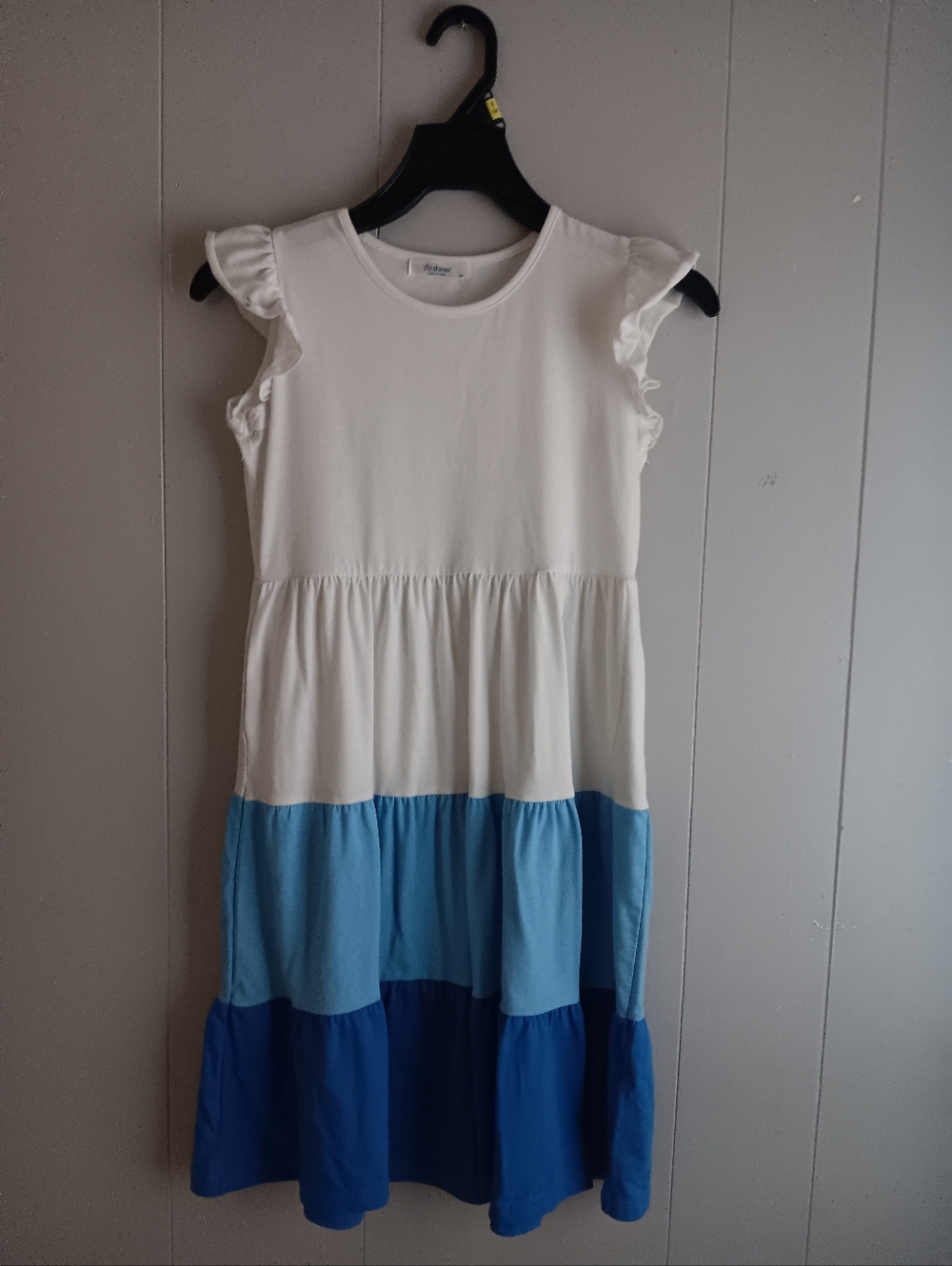 Arshiner White Dress - Clean Classic Dress For Girls Size L